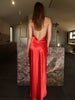 RED CROSSOVER MAXI