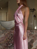 LIGHT PINK CROSSOVER MAXI