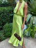 LIME HALTER MAXI